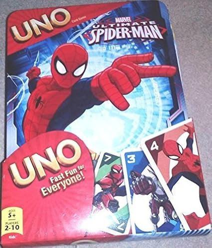 juego de carta spiderman