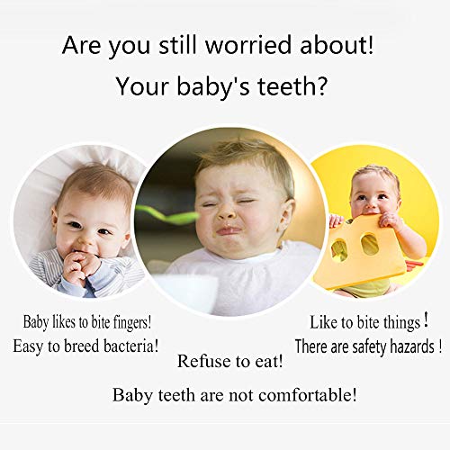 GRACEON Baby Rattles Teether Toy | Set for Newborns & Infant Developmental Hand Grip Baby Toys | Cute Animal with Sound for 3 6 9 12 Months and Newborn Gift| Perfect for Boys and Girls (4 Pack)