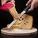 Joyoldelf Multipurpose Cheese Grater & Lemon Zester - Stainless Steel Kitchen Tool with Free Cleaning Brush-Easy To Grate Or Zest Lemon, Orange, Citrus, Cheese, Nuts
