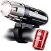 Bike Lights for Night Riding, USB Rechargeable Shark 550R Ultra Bright LED Bike Lights Front and Back Safety Tail Light Included, Bicycle Light Compatible with Mountain, Road, Kids & City Bicycles