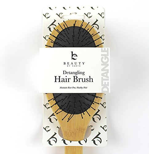 Detangling Brush; Natural Detangler Comb for All Hair Types to Detangle and Smooth Knots Easily; Best Wet Brush or for Dry Hair Styling, Straightening and No Pain Glide Thru; Men, Women and Kids