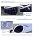 Spikerking Men No Show Cotton Deodorant Anti Off 3 Pack Crew Socks (Size:6-11) (US Shoe Size 6-11, 6 Pairs(2gray2red2skyblue)