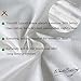 White Cotton Comforter King Size, Cotton duvet for Cooling, Down Alternative Fill Quilted Duvet Insert, Fluffy, Warm, Soft & Hypoallergenic, Medium Weight for All Season Soft Quilted Down Alternative