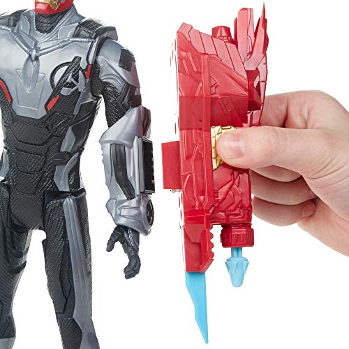 Avengers Titan Hero Iron Man mit Quantum Power Pack, ca. 30 cm große Actionfigur in Deutscher Sprachausgabe – Bild 4