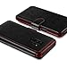 Galaxy S9 Plus Case :: VRS :: Drop Protection Cover :: Classy Slim Leather Wallet:: ID Credit Card Slot Holder for Samsung Galaxy S9 Plus (Layered Dandy - Black)