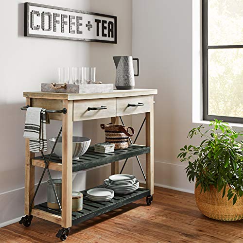 21 Extraordinary Rustic Kitchen island On Wheels Home, Decoration