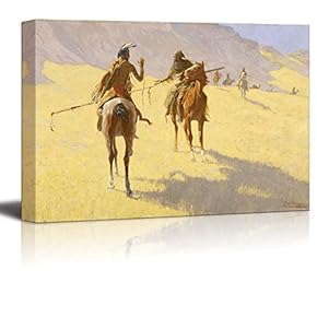 The Parley by Frederic Remington Print Famous Painting Reproduction