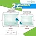 Reusable Silicone Food Storage Bag Food Grade Preservation Bag Airtight Seal Container for Nuts Fruit Vegetables Meat Juice etc Microwave Dishwasher Safe Versatile Kitchen Utensil (4 Packs)