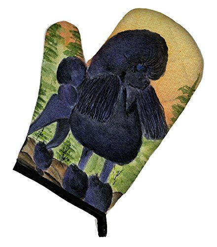 Caroline's Treasures SS8196OVMT Poodle Oven Mitt, 12" by 8.5", Multicolor