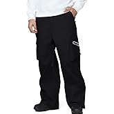 Oymyakon Mens Baggy Ski Pants Snow Snowboard Pants Insulated Waterproof Windproof Winter Outdoor Loose SnowPants