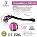 Premium Derma Roller Kit | 540 Medical Grade Titanium Micro Needles | Anti-Aging Home Use Skin Care Tool/0.5mm | Repair Acne, Hyper pigmentation, Fine Lines, Wrinkles, Dark Spots |Free E-Book| (Blue)