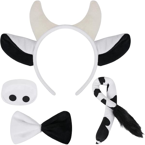 Bandeau Avec Oreilles De Chiot Dalmatien - Accessoire Cosplay Et Fête - Taille Ajustable, Tissu Doux