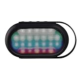 KeeNetic Sound Neon Portable Wireless Bluetooth Speaker with Color LED Dancing Modes, Bulid in Microphone Support Hands-free Function for iPhone, Samsung, Nexus, and More -(Black)