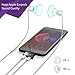 LoveMei 2 in 1 Lightning Headphone Adapter, Iphone Charge and Headphone Adapter, Lightning Audio Adapter for Iphone x, 8/ 8Plus, 7/ 7Plus. IPhone Splitter, Black