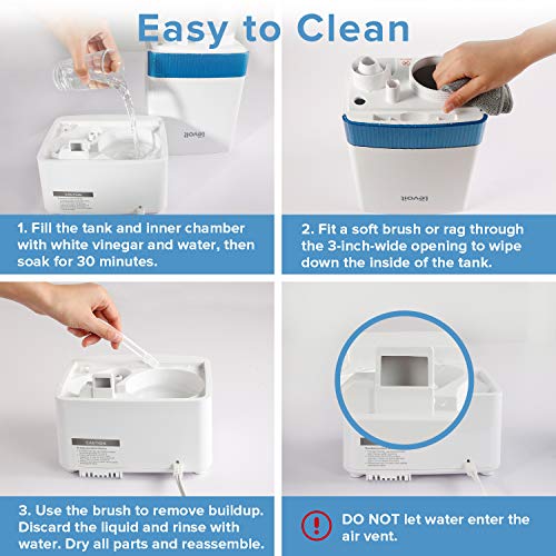 5 LEVOIT+Cool+Mist+Humidifier+Large+Capacity