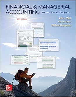 Financial and Managerial Accounting: Information for Decisions
