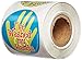 Learning ZoneXpress Hand Washing Stickers, Pack of 200