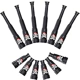 24 Pieces Plastic Pirate Telescopes Pirate Theme Party Telescopes Mini Telescopes Toy for Party Favor Supplies, Black