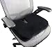 Orthopedic Memory Foam Memory Office Cushion Coccyx Chair Seat Back Pain Relief by MakExpress