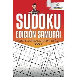 Sudoku Edición Samurái: Rompecabezas Sudoku Difícil Vol 1 (Spanish Edition)