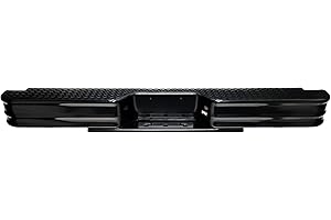 Fey 20000 DiamondStep Universal Black Replacement Rear Bumper (Requires Fey vehicle specific mounting kit sold separately)