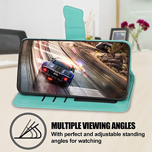 image for iPhone 11 2019 Case, Futanwei Butterfly Pattern Premium Leather Flip W