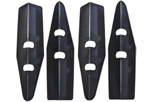 Game Room Guys 4 Black PinCab Pinball Machine Leg Protectors