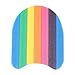 Anleo Foam Swimming Kickboard 3pcs for Kids Children Team Swimming Training EVA Floating Kickboards Plate Rainbow Color (Rainbow)