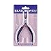 Beadthoven 1Set Round Nose Pliers Jewelry Tools for Memory Wire Looping Wrapping Beading Black Color 12.7cm/5 Inch Long