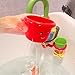 Baby Bathtub Toy Diver Game Water Toys 3 Stackable and Nesting Cups, Submarines and Spout (No Batteries Required and Color in Random)……