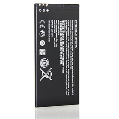 Microsoft, BV-T4B Smartphone-Akku für Microsoft Lumia 640 XL LTE, Erstausrüster-Produkt, 3.000 mAh, 3,8 V, 11,4 Wh