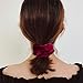 Ondder 5 Pack Large Hair Scrunchies for Hair Ponytail Holder Bobbles Elastic Colorful Scrunchy Hair Bands Ties Hair Scrunchies for Women, Solid Color Cintas Para el Pelo de Mujer