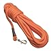 Mendota Pet Check Cord Leash - Dog Training Lead - Made in The USA - Orange, 3/8 in x 50 ft Trainer 50