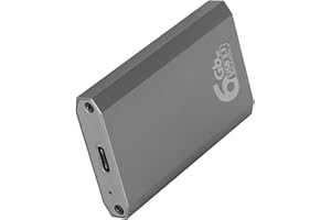 MSATA to USB 3.1 Gen 2 6Gbps Enclosure Adapter Case with Type C Port for Internal Hard Drive Accessories Portable Hard Drive 