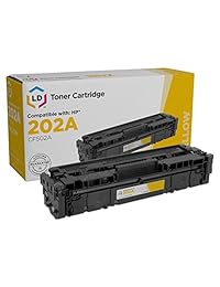 LD Compatible para impresoras HP 202 A Juego de 3 cartuchos de tóner: cf501 a Cian, cf503 a Magenta y cf502 a amarillo para uso en color LaserJet m254dw & m281dw