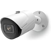Amcrest 5MP Outdoor POE Camera 2592 x 1944p Bullet IP Security Camera, IP67, 132&deg; Viewing Angle, Human &amp; Vehicle Detection, Tripwire &amp; Intrusion, 5-Megapixel, IP5M-B1186EW-AI-V3 (White)
