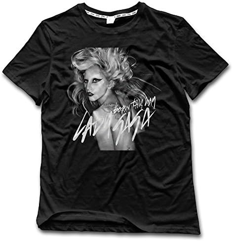 Cool Men's 2015 Albums Poster Lady Gaga Sexy Poster T-Shirts