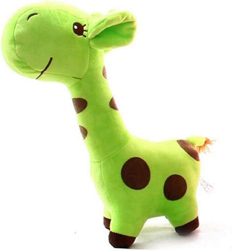 green giraffe stuffed animal