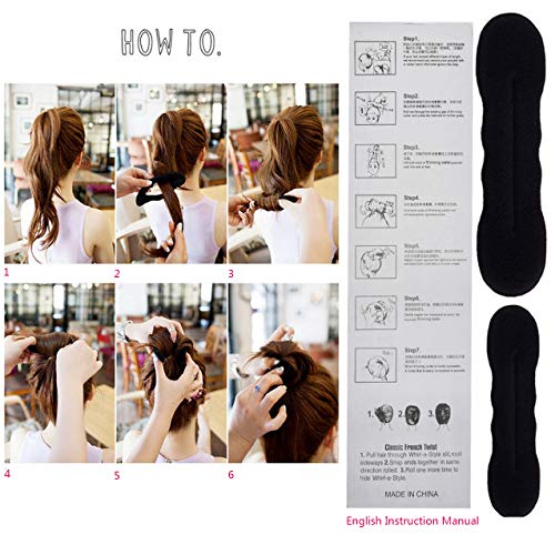 Hair Styling Accessories Kit Set For Diy Magic Simple Fast