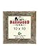 BARNWOODUSA Farmhouse 10x10 Picture Frame 1 1/2 inch Molding 100% Reclaimed Wood Rustic Natural Weathered Gray