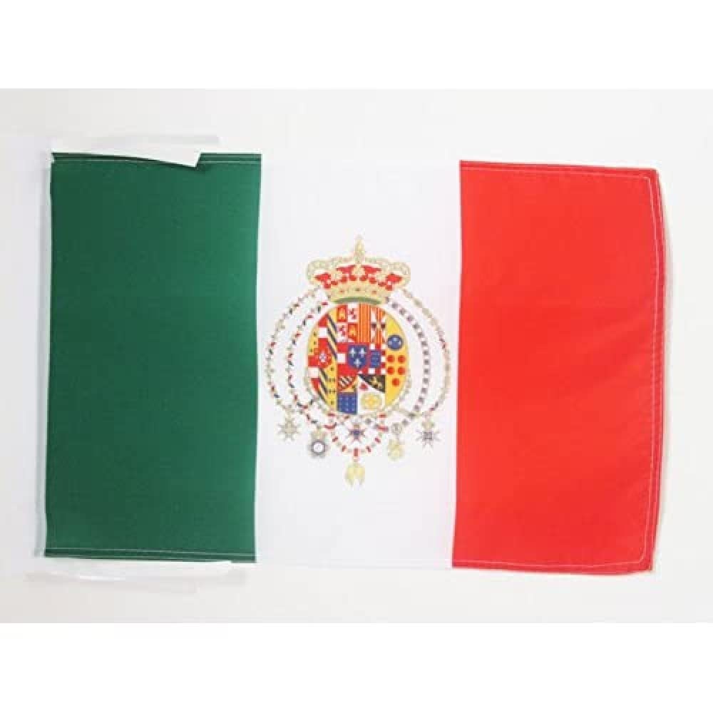 AZ FLAG - Kingdom of the Two Sicilies 1860-1861 Flag - 18'' x 12'' - 100% Polyester Italy - Former Italian Small Banner with Two Cords - Fade Resistant - Vivid Colors - 18x12 in - 45x30 Cm — image 1