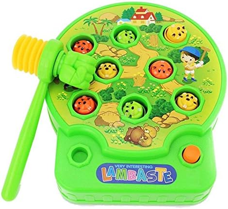 Kids Electric Music Play Hammer Hamster Toys Machine Gift Funny Family Game
