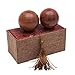 THY COLLECTIBLES Natural Texture Rosewood Chinese Healthy Exercise Massage Baoding Balls