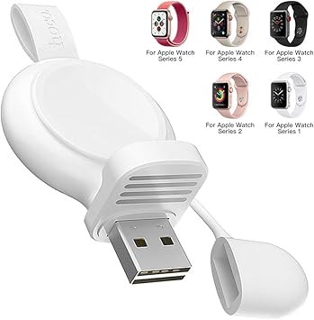 Amazon.com: ULBRE Cargador para iWatch, cargador de reloj ...