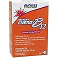 Now Foods Instant Energy B-12, 75 Packets (Pack of 2)