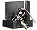 HQY Best Wine Opener Corkscrew With An Extra Corkscrew Worm/Spiral, Luxury Golden