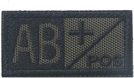 Embroidered Double-Sided Tactical Patches (2"x1", Color 5)