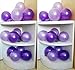 100pcs Dark Purple and Light Purple Balloon Clearance - Latex 10
