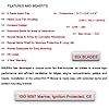 Marine-4-In-line-Blower-for-Boats-Yellow-Tail-220-CFM-Shurflo