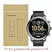 Lamshaw Smartwatch Band for Fossil Q Explorist, Stainless Steel Metal Replacement Straps for Fossil Q EXPLORIST Gen 3 / Q EXPLORIST HR Gen 4 (Black)